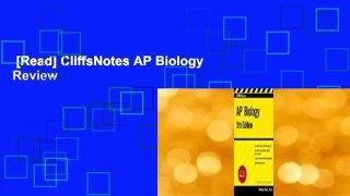 [Read] CliffsNotes AP Biology  Review