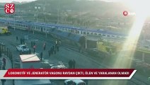 Ankara'da Doğu Ekspresi treni raydan çıktı