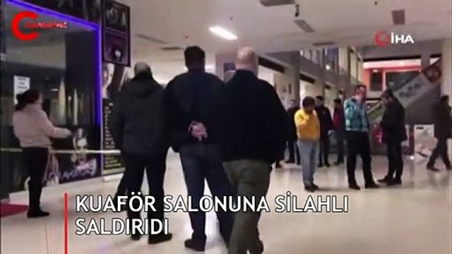 İstanbul'da kuaför salonuna silahlı saldırı
