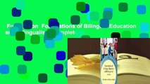 Full version  Foundations of Bilingual Education and Bilingualism Complete