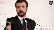 Casado denuncia que el pacto del PSOE con ERC 