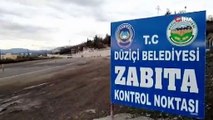 Düziçi Belediyesi ilçeye giren araçlardan ayak bastı parası alıyor
