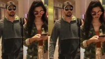 Rumoured couple Sidharth Malhotra And Kiara advani at the Airport