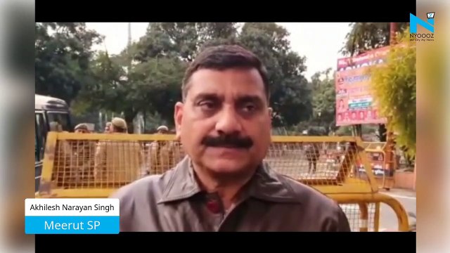 Watch: Anti-CAA protesters tried to set cops on fire: Meerut SP, releases videos
