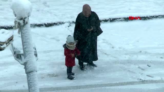 Muş kar, muş'ta 80 köy yolunu ulaşıma kapadı
