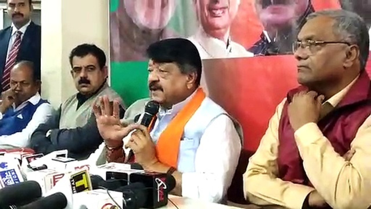कैलाश विजयवर्गीय की कमलनाथ को चुनौती, भाजपा को निशाना कार्रवाई की तो मिलेगा करारा जवाब