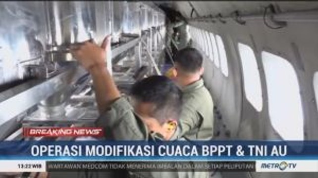 Melihat Operasi Modifikasi Cuaca Jabodetabek