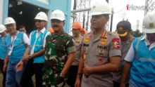 Video Panglima TNI dan Kapolri Kunjungi Gardu Induk PLN Kembangan yang Terendam Banjir