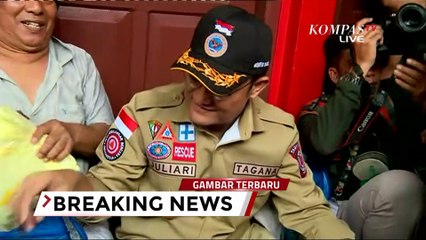 Menteri Sosial Tinjau Stok Bantuan untuk Korban Banjir