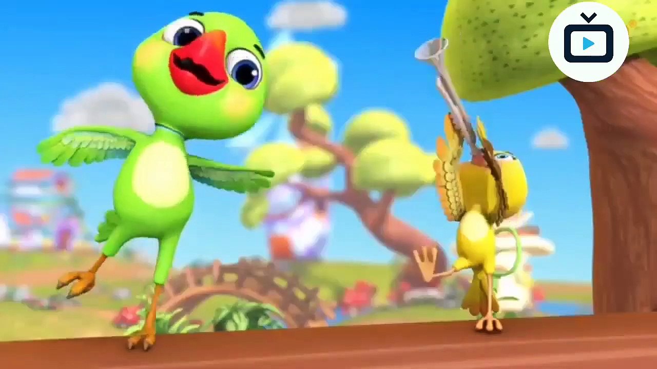 मैं तोता मैं तोता हिन्दी rhymes video - mein  Tota mein Tota Hare Rang ka -- HINDI RHYMES -- Nursery Rhymes For Children