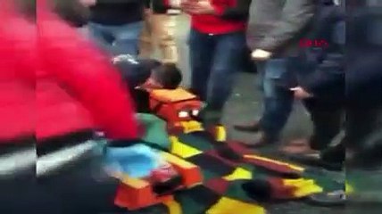 Sarıyer'de kaza! ortalık savaş alanına döndü