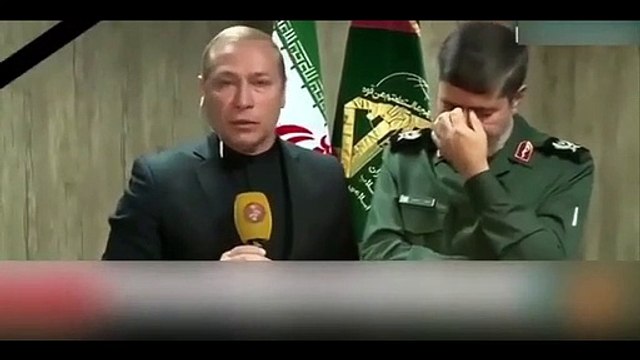 İran Devrim Muhafızları Sözcüsü, canlı yayında gözyaşlarına boğuldu