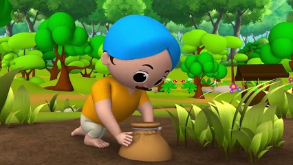 Fish Rain Hindi Story - मछलियों की बारिश हिन्दी कहानी - 3D Animated Kids  - Nursary  Hindi Rhymes