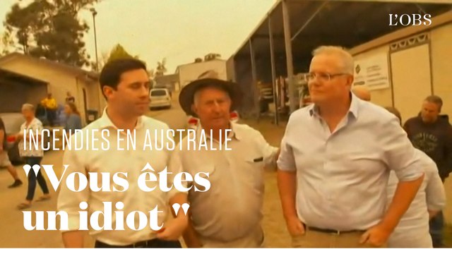 En Australie, le Premier ministre chahuté par des sinistrés des incendies