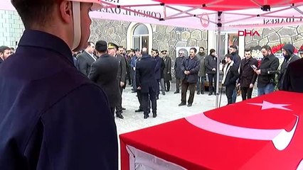 Çorum-şehit piyade sözleşmeli er ayhan çam son yolculuğuna uğurlandı