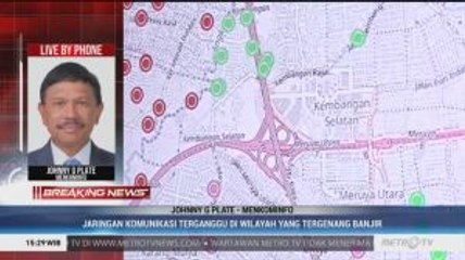 Menkominfo: Jaringan Komunikasi di Jakarta Terganggu Akibat Putusnya <i>Power Supply</i>