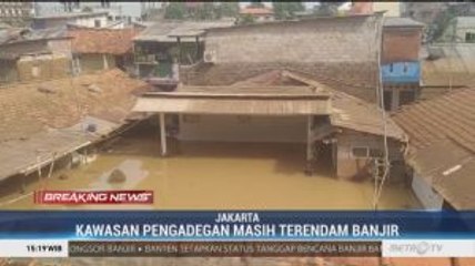 Kawasan Pengadegan Masih Terendam Banjir