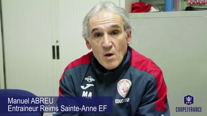Coupe de France, Reims Ste-Anne - Montpellier