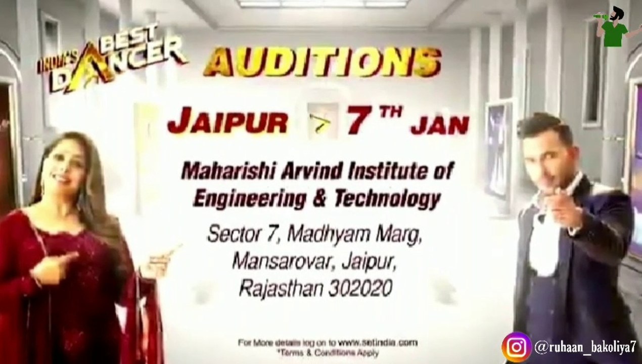 INDIA'S BEST DANCER JAIPUR AUDITION 2020 | DANCING AUDITION 2020 | JAIPUR AUDITION 2020