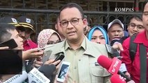 Tangani Banjir Jakarta, Anies Baswedan Tunggu Proyek Jokowi