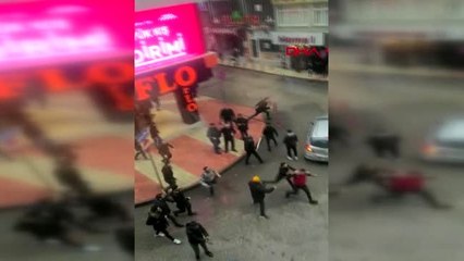 Elazığ'da iki grup arasında sopalı kavga