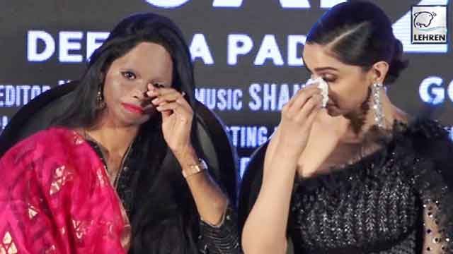 Deepika Padukone And Laxmi Agarwal CRY At Song Launch Of Chhapaak