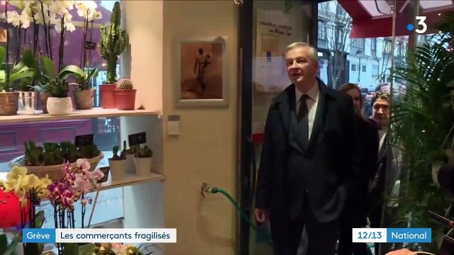 Grève contre la réforme des retraites : les commerçants sont fragilisés