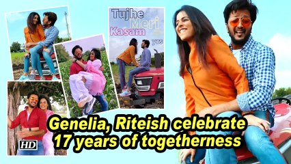 Genelia, Riteish celebrate 17 years of togetherness