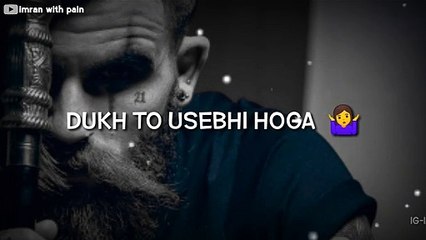 Download Video: Tuje Khone k baad shayri status | painfull shayri status | whatsapp status | bewafa status | trending status | Tik tok shayri status | Imran with pain