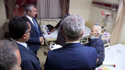 Başkan Tahmazoğlu hastaları ziyaret etti