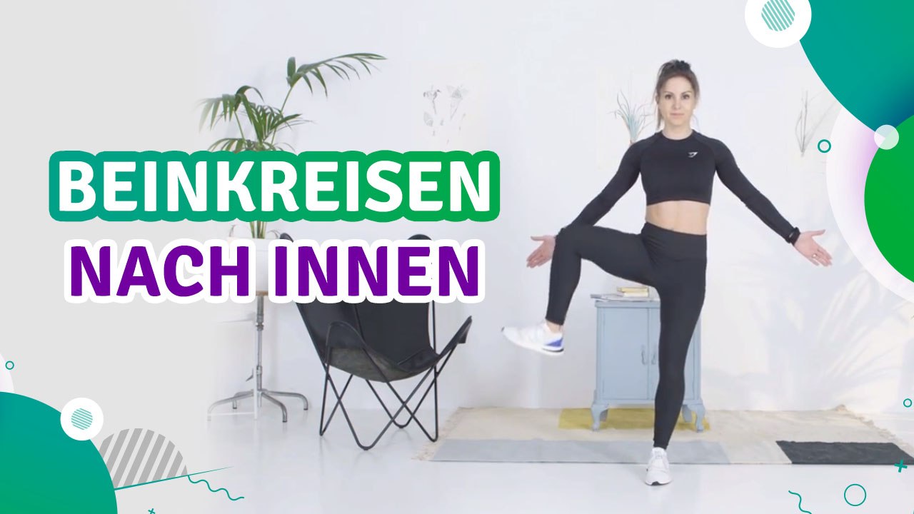 Beinkreisen nach innen - Du Bist Fit