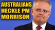 Australian PM heckled after he goes to meet bushfire victims | OneIndia News