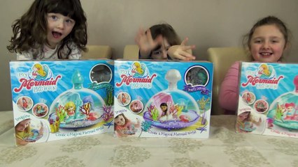 Brincando com My Mermaid Lagoon - Princesas Sereias