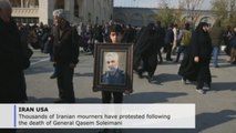 Protests in Iran after US strike kills top Iranian general in Baghdad