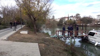 Manavgat Irmağı'nda erkek cesedi bulundu