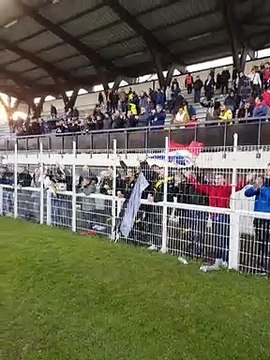 Les joueurs du Stade portelois célèbrent la victoire face à Senlis lors du 8e tour le 8 décembre dernier