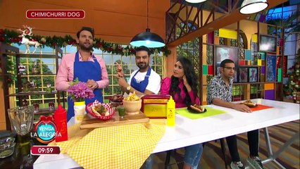 ¿Ya no quieres más recalentado? ¡Prepara un rico Chimichurri dog! | Venga La Alegría