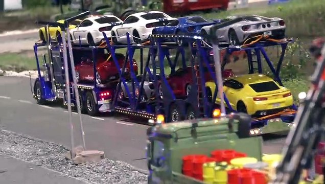 FANTASTIC RC Trucks! Heavy Transport! RC Bus! Tractors!