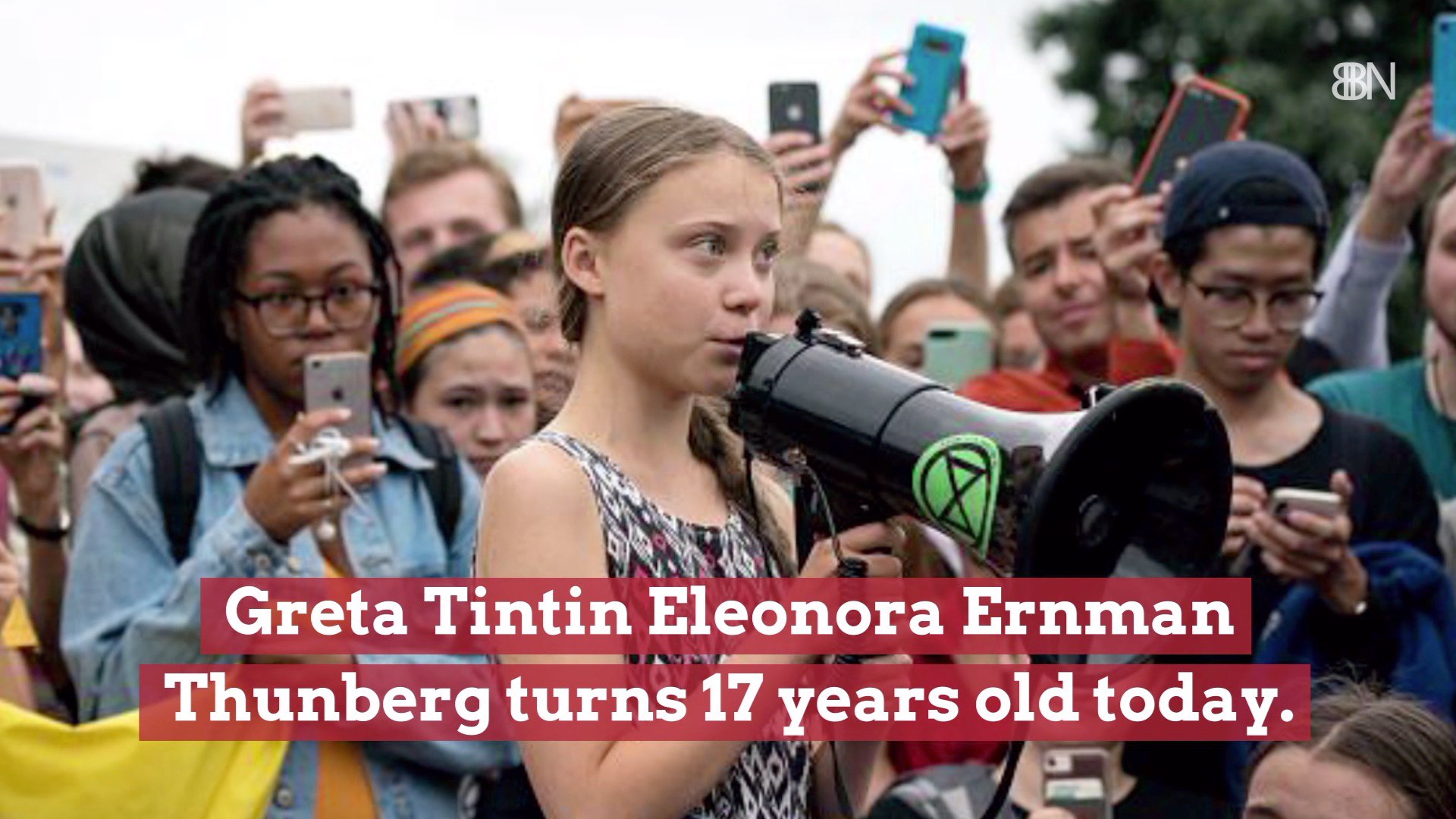 Great Thunberg Is Still Very Young