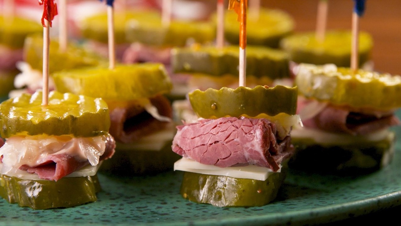 These Reuben Pickle Bites Are Insanely Good