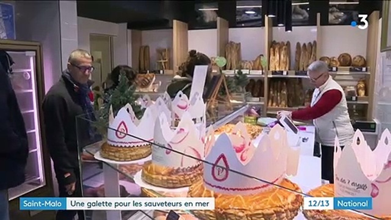 Saint-Malo : une galette des rois pour financer les sauveteurs en mer