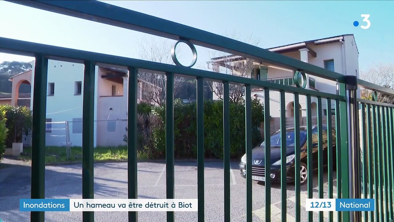 Alpes-Maritimes : un hameau de Biot rasé, trois ans après les inondations de 2015