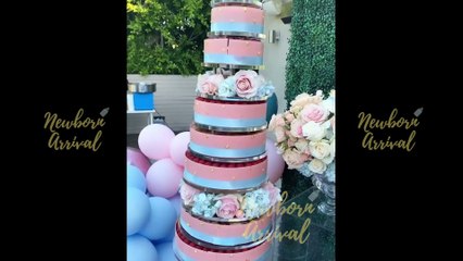 Christina Milian & Matt Pokora Host Gender Reveal Baby Shower! 