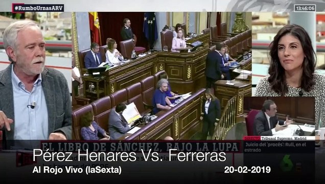 La espectacular bronca que le mete Chani a Ferreras por el libro-bodrio de Sánchez