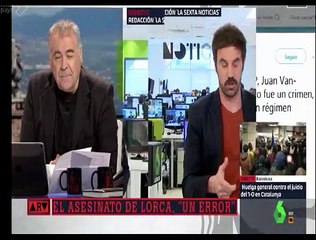 Ferreras insulta a un diputado del PP atribuyéndole un falso ataque a Lorca: "Miserable"