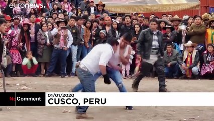 Boxen in den Anden: "Zwei, die aufeinander einschlagen"