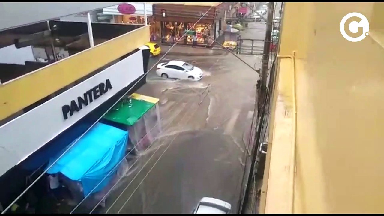 Chuva forte atinge a Grande Vitória