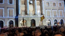 Concentración de ANC en Barcelona contra la inhabilitación de Quim Torra