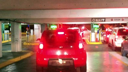 Florida Man Rams Parking Garage Gate