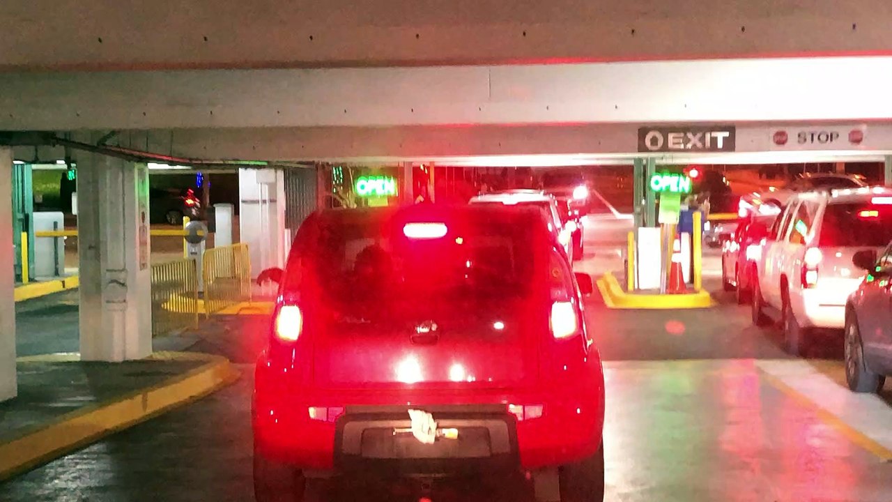 Florida Man Rams Parking Garage Gate